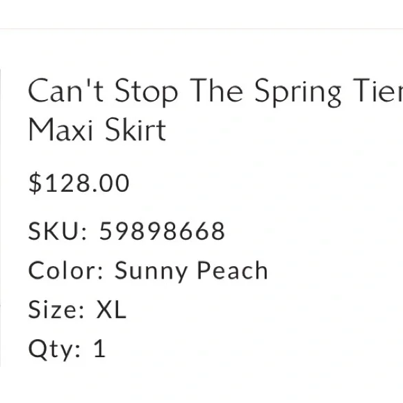 Free People Maxi Skirt XL NWT - Picture 3 of 13